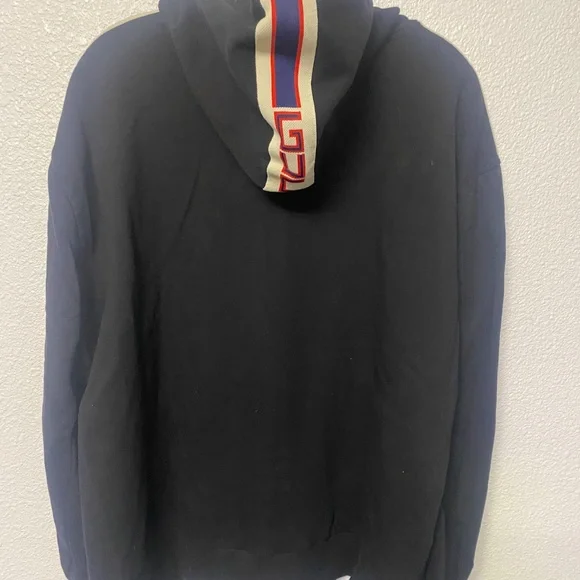 Black And Red Gucci Hoodie Sz M - Picture 8 of 9